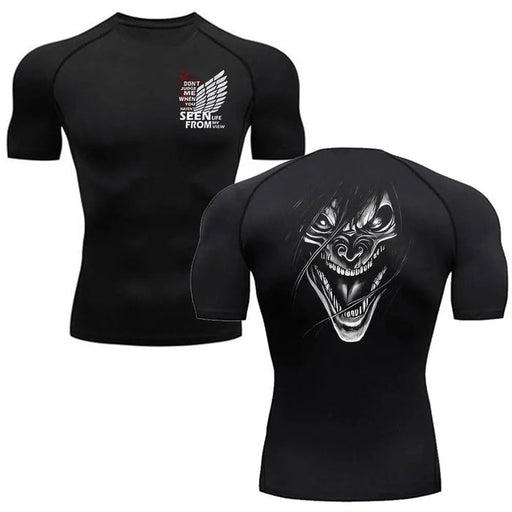 T-Shirt de Compression - Attaque des Titans-Manga Shop-Manga Shop