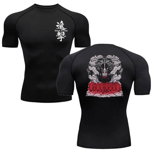 T-Shirt de Compression - Attaque des Titans-Manga Shop-Manga Shop