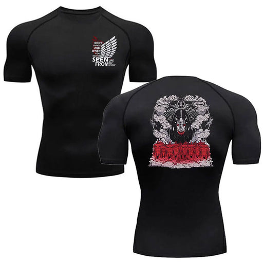 T-Shirt de Compression - Attaque des Titans-Manga Shop-Manga Shop