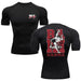 T-Shirt de Compression - Baki Blood-MANGA SHOP-Manga Shop