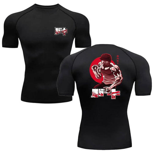 T-Shirt de Compression - Baki Gang-MANGA SHOP-Manga Shop
