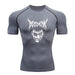 T-Shirt de Compression - Berserk Folie-MANGA SHOP-Gris/Blanc-XS-Manga Shop