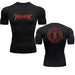 T-Shirt de Compression - Berserk Logo-Manga Shop-Noir/Rouge-XS-Manga Shop