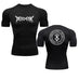 T-Shirt de Compression - Berserk Logo-Manga Shop-Noir/Blanc-XS-Manga Shop