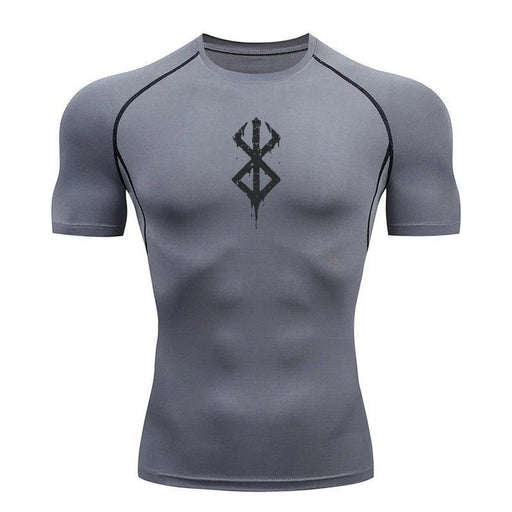 T-Shirt de Compression - Berserk-MANGA SHOP-Gris-S-Manga Shop