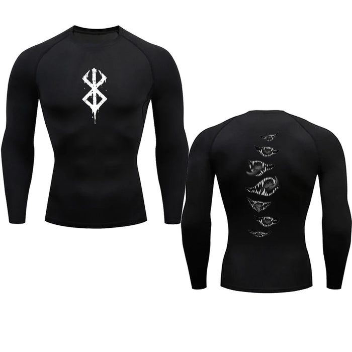 T-Shirt de Compression - Berserk Sacrifice-Manga Shop-B-XS-Manga Shop