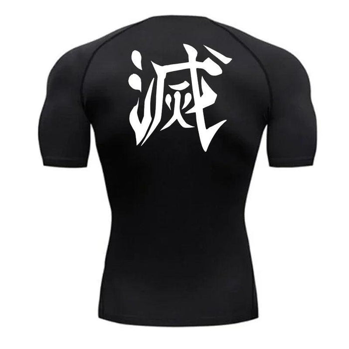 T-Shirt de Compression - Demon Slayer-MANGA SHOP-Manga Shop