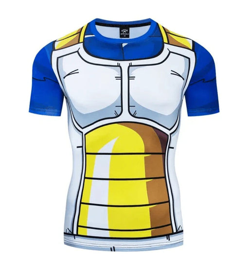 T-Shirt de Compression - Dragon Ball Vegeta-MANGA SHOP-Manga Shop