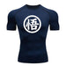 T-Shirt de Compression - Dragon Ball Z-Manga Shop-Marine-XS-Manga Shop