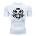 T-Shirt de Compression - Jolly Roger-Manga Shop-Blanc-XS-Manga Shop