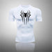 T-Shirt de Compression - l'Homme Araignée-MANGA SHOP-Blanc-XS-Manga Shop