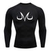 T-Shirt de Compression - Majin Vegeta Manche Longue-Manga Shop-Noir-XS-Manga Shop