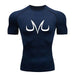T-Shirt de Compression - Majin Vegeta-Manga Shop-Marine-XS-Manga Shop