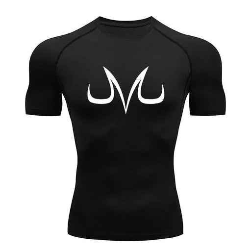 T-Shirt de Compression - Majin Vegeta-Manga Shop-Noir-XS-Manga Shop