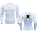 T-Shirt de Compression Manche Longue - Hunter x Hunter-MANGA SHOP-Blanc-XS-Manga Shop