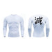 T-Shirt de Compression Manches Longues - Demon Slayer-MANGA SHOP-Blanc-XS-Manga Shop