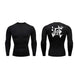 T-Shirt de Compression Manches Longues - Demon Slayer-MANGA SHOP-Noir-XS-Manga Shop