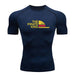 T-Shirt de Compression - One Piece Pirate King-Manga Shop-Marine-XS-Manga Shop