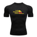 T-Shirt de Compression - One Piece Pirate King-Manga Shop-Noir-XS-Manga Shop