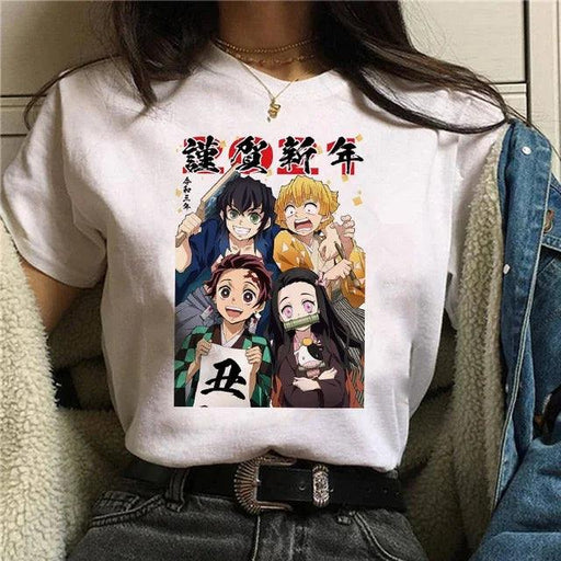 T-Shirt Demon Slayer - Équipe-Manga Shop-Manga Shop