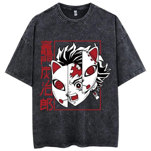 T-Shirt Demon Slayer - Masque-Manga Shop-Manga Shop