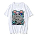 T-Shirt Demon Slayer - Muki Muki Gym-Manga Shop-Blanc-XS-Manga Shop