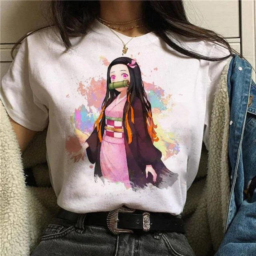 T-Shirt Demon Slayer - Nezuko Colors-Manga Shop-Manga Shop