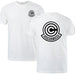 T-Shirt Dragon Ball Z - Capsule Logo-Manga Shop-Blanc-XS-Manga Shop