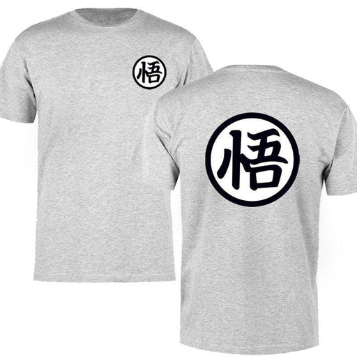 T-Shirt Dragon Ball Z - casual-Manga Shop-Gris-XS-Manga Shop