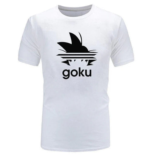 T-Shirt Dragon Ball Z - Goku Line-Manga Shop-Blanc-XS-Manga Shop