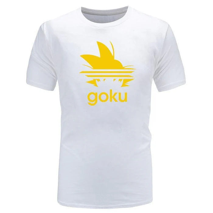 T-Shirt Dragon Ball Z - Goku Line-Manga Shop-Jaune-XS-Manga Shop
