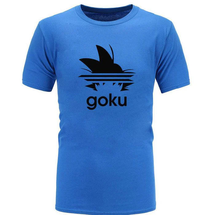 T-Shirt Dragon Ball Z - Goku Line-Manga Shop-Bleu/Noir-XS-Manga Shop