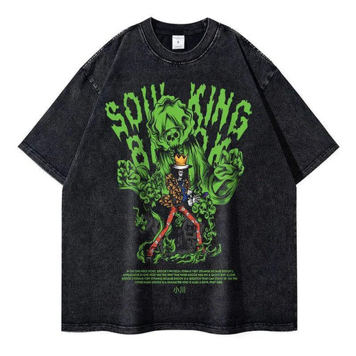 T-Shirt One Piece - Brook Vintage-Manga Shop-Manga Shop