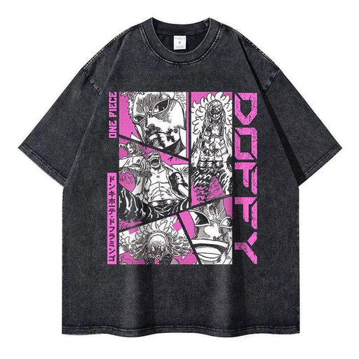 T-Shirt One Piece - Doflamingo Imprimé-Manga Shop-Manga Shop
