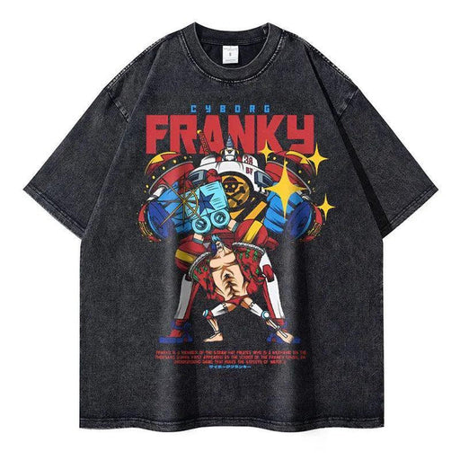T-Shirt One Piece - Franky Vintage-Manga Shop-Manga Shop