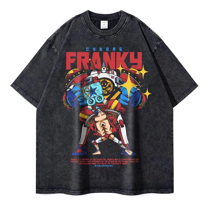 T-Shirt One Piece - Franky Vintage-Manga Shop-Manga Shop