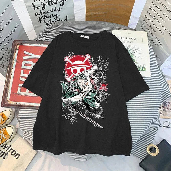 T-shirt One Piece - Luffy Sauron Harajuku-Manga Shop-Manga Shop