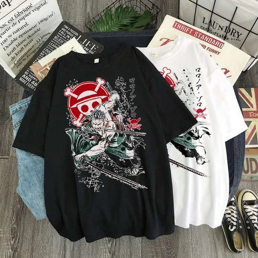 T-shirt One Piece - Luffy Sauron Harajuku-Manga Shop-Manga Shop