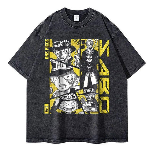T-Shirt One Piece - Sabo Imprimé-Manga Shop-Manga Shop