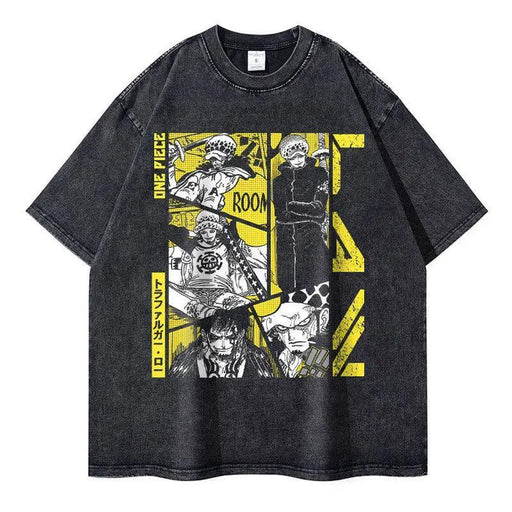 T-Shirt One Piece - Trafalgar D. Law Imprimé-Manga Shop-Manga Shop