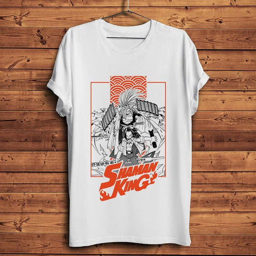 T-shirt Shaman King casual-Manga Shop-Manga Shop