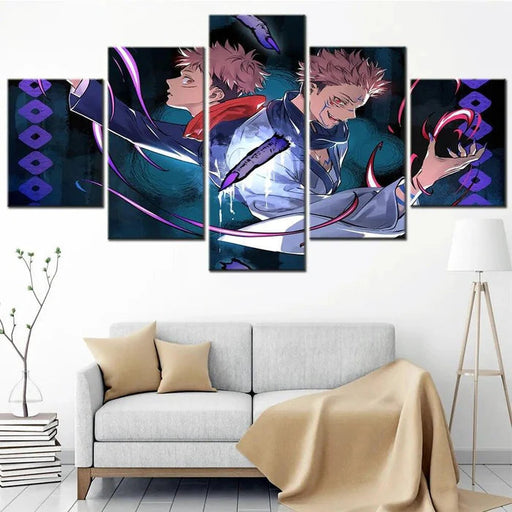 Tableau Jujutsu Kaisen - Series three 5 pièces-Manga Shop-Manga Shop