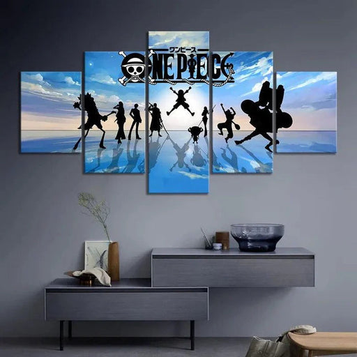 Tableau One Piece - Luffy, Chopper, Zoro & Nami-Manga Shop-Manga Shop