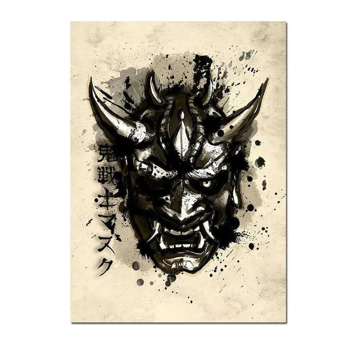 Tableau Samouraï Japonais-Manga Shop-9-Manga Shop