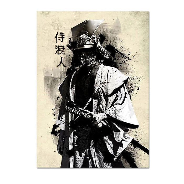 Tableau Samouraï Japonais-Manga Shop-4-Manga Shop