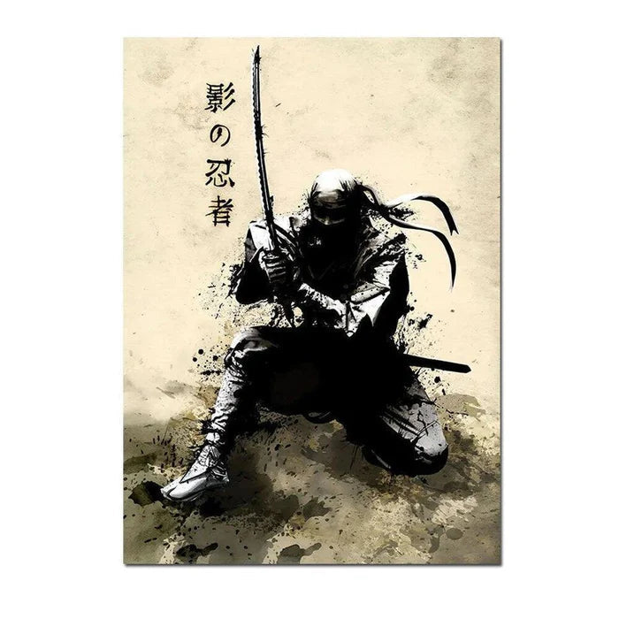 Tableau Samouraï Japonais-Manga Shop-7-Manga Shop