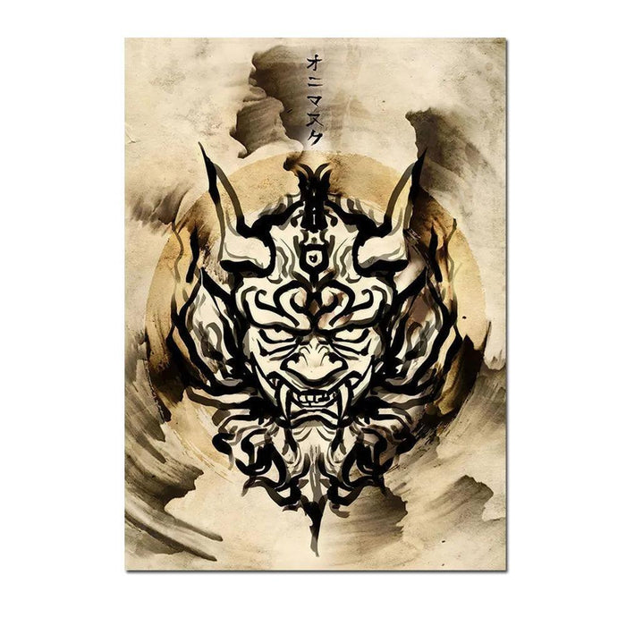 Tableau Samouraï Japonais-Manga Shop-8-Manga Shop