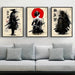 Tableau Samouraï Japonais-Manga Shop-Manga Shop