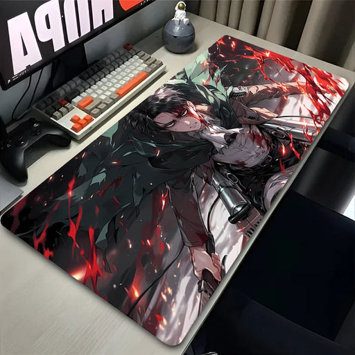 Tapis de Souris Gamer - Attaque des Titans Levi Ackerman-Manga Shop-1-Manga Shop