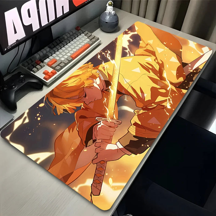 Tapis de Souris Gamer - Demon Slayer Zenitsu-Manga Shop-3-Manga Shop